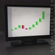 3D - Big losses on leverage stock market chart. - VideoHive Item for Sale