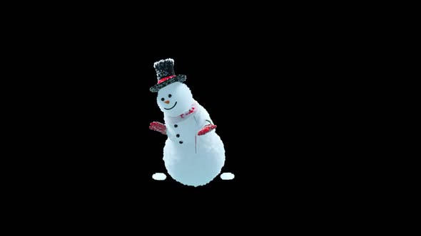 Snowman Dancing HD alt
