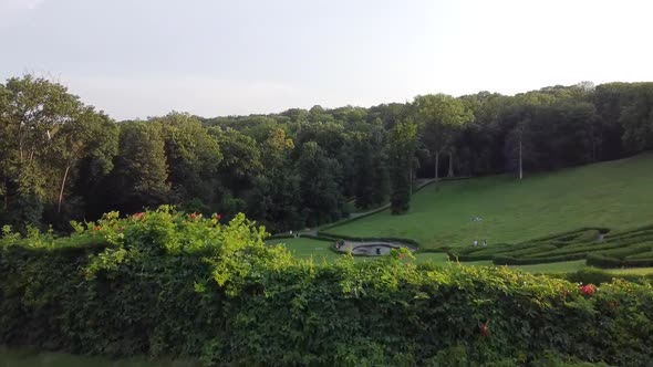 Amphitheater and Fountain in Sofia Park Dendrological Park alt