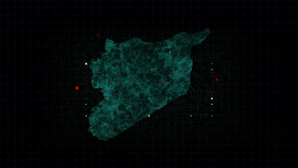 Plexus Syria Blue Map