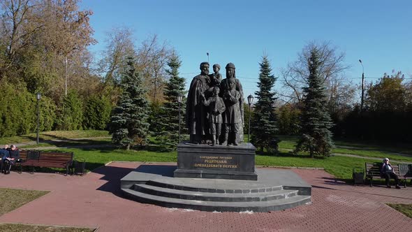 Monument to Saints Cyril and Mary, parents of St. Sergius of Radonezh