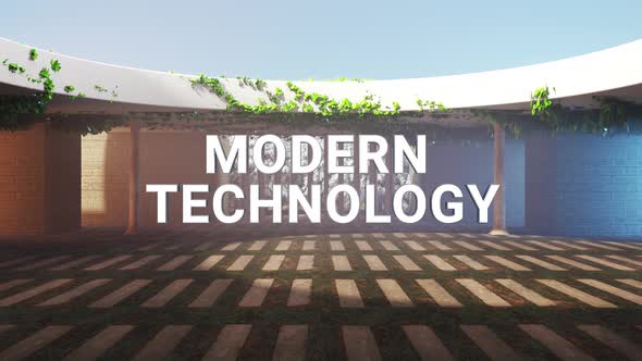Historical Garden Modern Technology