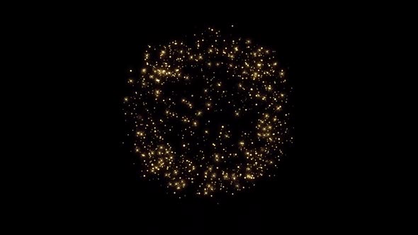 Firework Bursts with Alpha alt