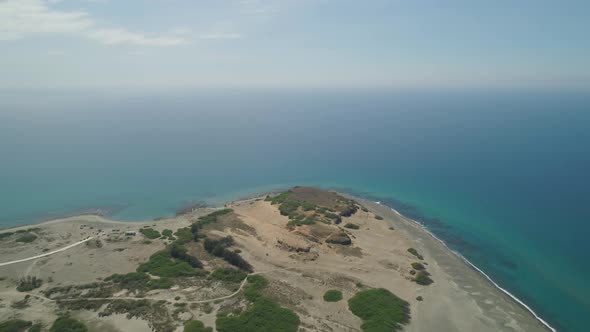 Sea Landscape with Beach. Philippines, Luzon alt
