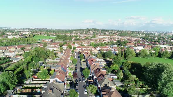 Aerial Over Wembley Town 