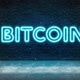 Bitcoin Neon Sign Blue - VideoHive Item for Sale