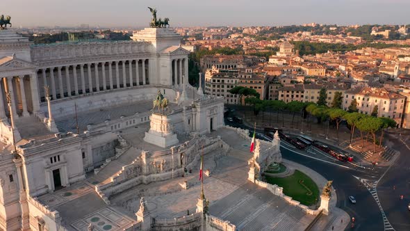 The altar of the Fatherland in Rome