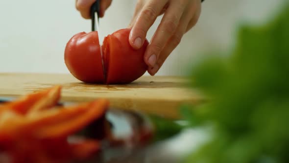 Healthy Tomato Food Concept