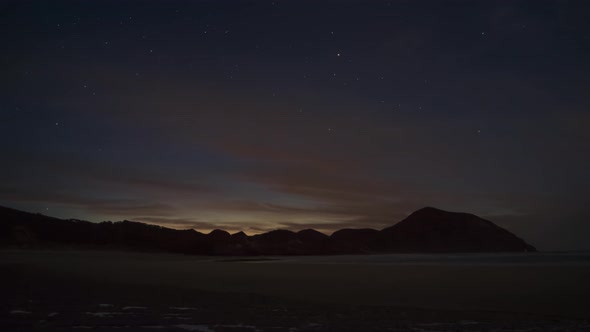 Nightfall on the beach alt