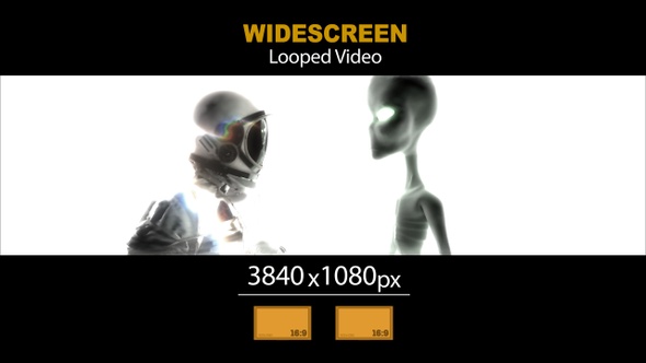 Widescreen Astronaut Alien Strobe Lights 01