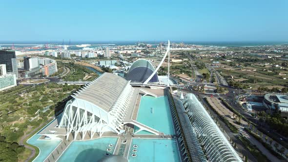 Palau de les Arts Reina Sofia, Valencia, Spain