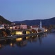 Night Aerial of Durnstein Wachau Valley Austria - VideoHive Item for Sale