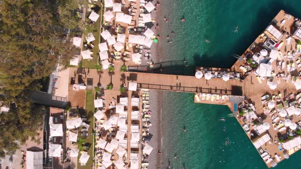 Exclusive Relaxation on the Luxury Hotel Pier in the Mediterranean alt