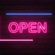 Neon effect  open sign animation - VideoHive Item for Sale