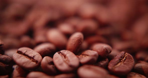 Coffee Beans Macro Shot