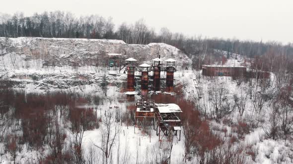 Panoramic Footage of Liban Quarry  A Historic Site Where Prisoners Were Kept alt