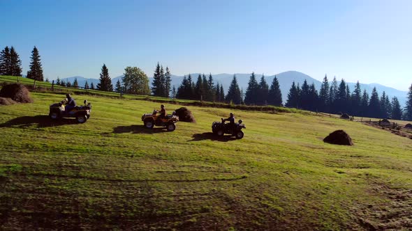 Quad Biking in Carpathians Ukraine alt