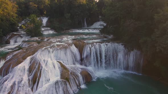 Agua Azul Waterfalls in Chiapas Mexico