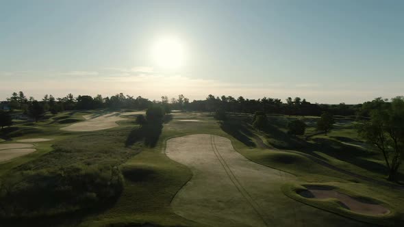 Golf Course Fly-over