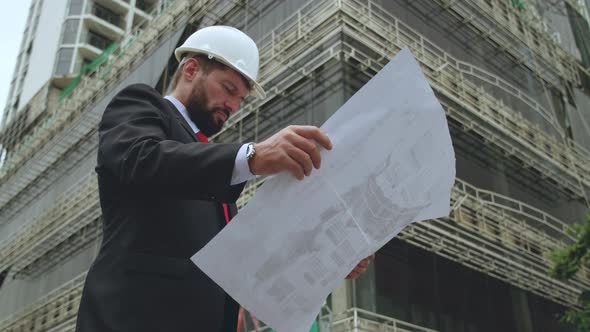 Construction Site There is a Civil Engineerdesigner According to the Drawingschecked at What Stage alt