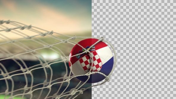 Soccer Ball Scoring Goal Day - Croatia