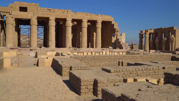 The Ramesseum Is the Memorial Temple or Mortuary Temple of Pharaoh Ramesses II alt