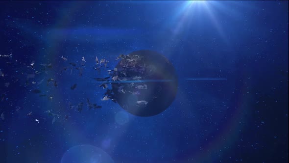 Earth Planet Animation