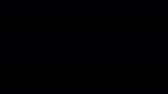 Video animation of glowing neon arrows in purple alt