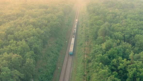 Train with Cars Travels on alt