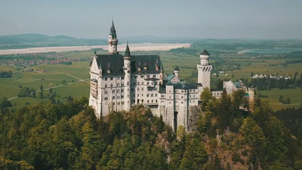 Neuschwanstein Castle in Fussen Bavaria Germany