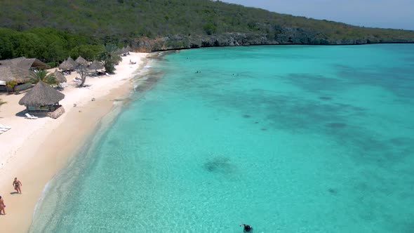 Cas Abou Beach Curacao on the Caribbean Island of Curacao Playa Cas Abou in Curacao Caribbean alt