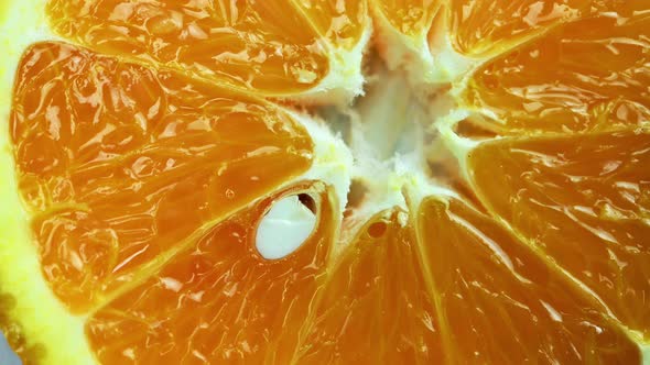 Rotating Slice of Orange