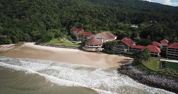 The Beaches at the most southern part of Borneo Island alt