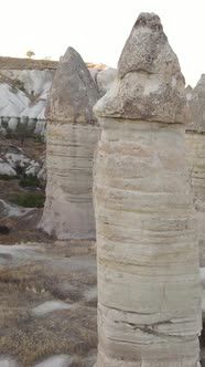 Cappadocia Landscape Aerial View alt
