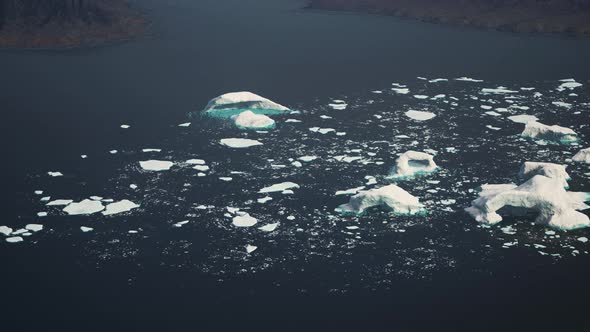 Panoramic View of Big Glacier at Alaska alt