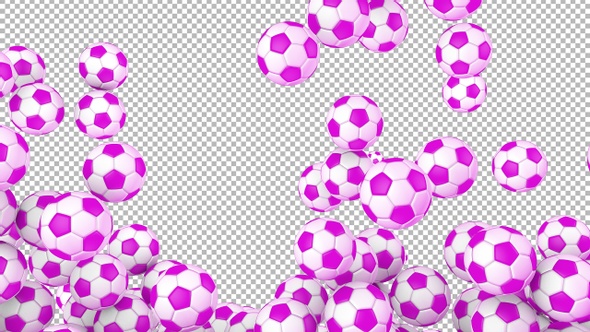 Soccer Ball Transition – Pink