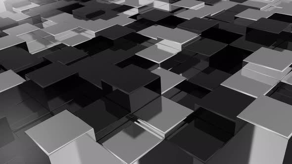 Corporate Black & White Cubes 
