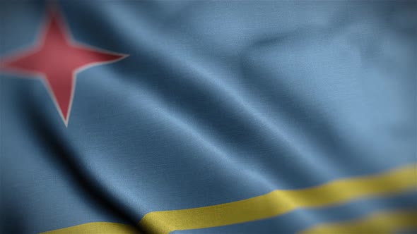 Aruba Flag Angle