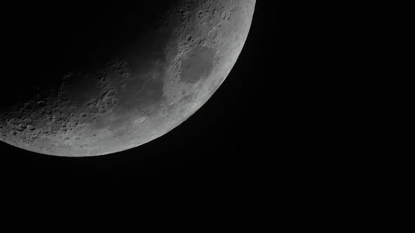 Moon Close-up. Planet Satellite. alt