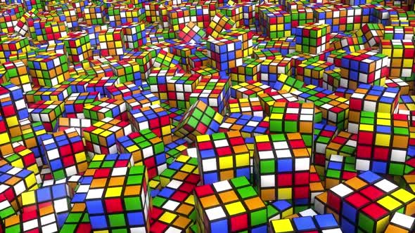 Rubik's Cube Background Loop alt