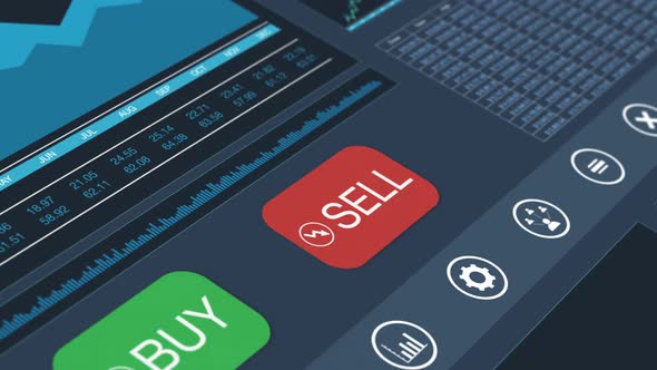 online trading concept