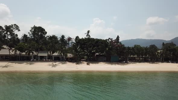 Thailand, Koh Samui, Beach Bar, Reverse Zoom