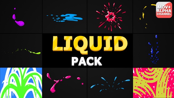 Liquid Elements | Motion Graphics