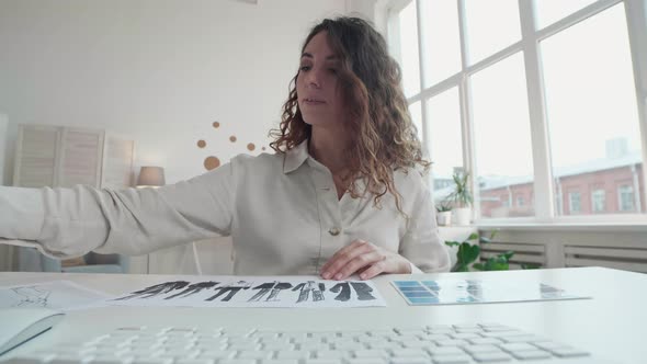 Clothes Designer Working from Home alt