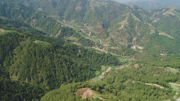 Farmland in a Mountain Province Philippines Luzon alt
