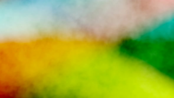 Colorful Stage Lights Shining with Smoke 4k Loop alt