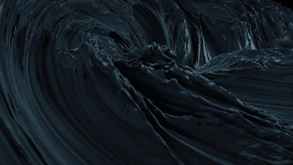 Abstract Animation of a Dark Storm