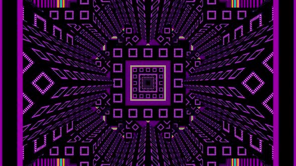 Fractal Loop Animation Background