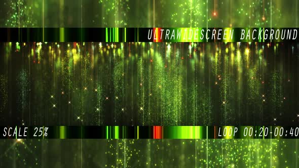 Green Red Streaks Dust Stars Particles  Christmas Widescreen Background alt