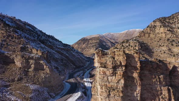 Castle Gate Spire in Winter alt